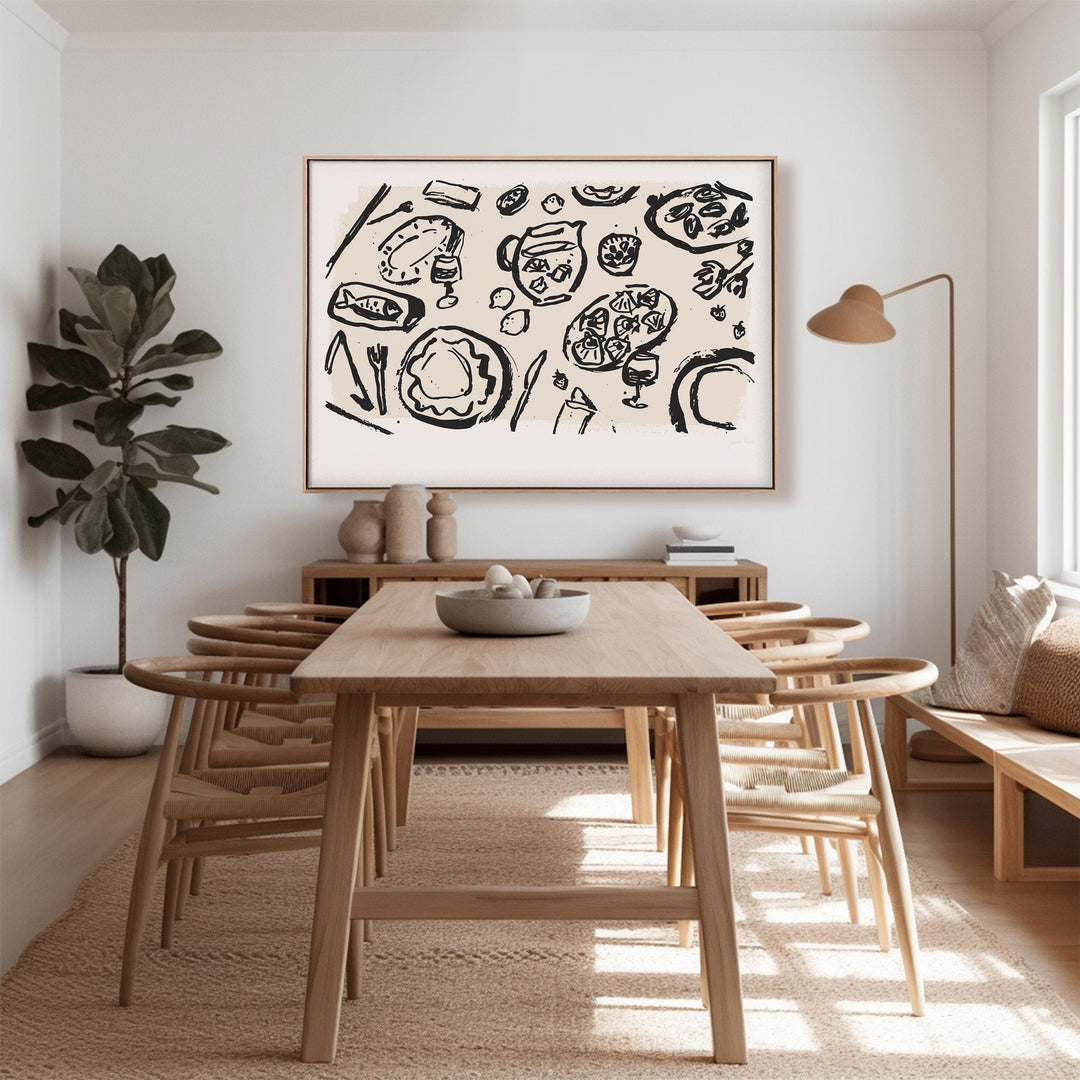 Sips of Sangria - Pink/ Red - Kitchen Art Print