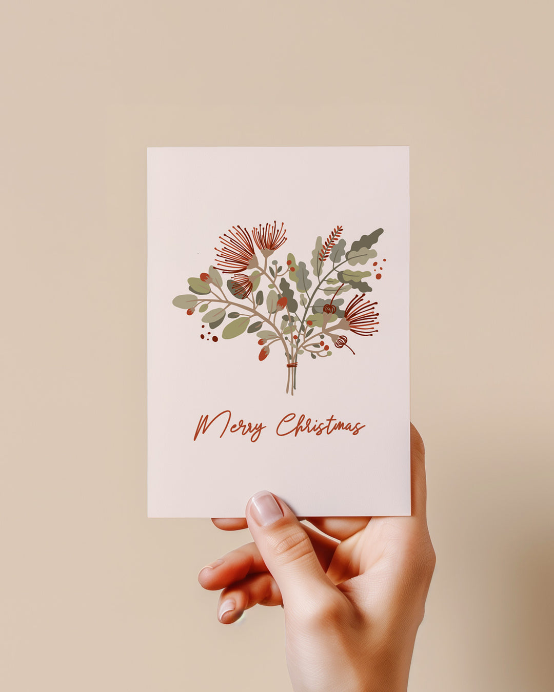 Pōhutukawa Gift Wrap and Greeting Cards - John Sands