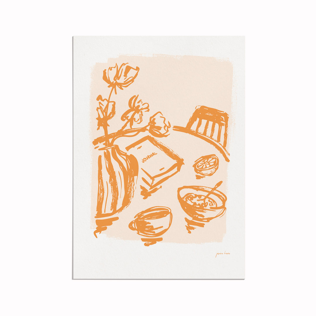Morning Routine - FREE ART PRINT GIVEAWAY!!!