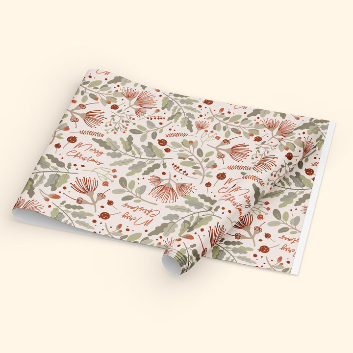 Pōhutukawa Gift Wrap and Greeting Cards - John Sands