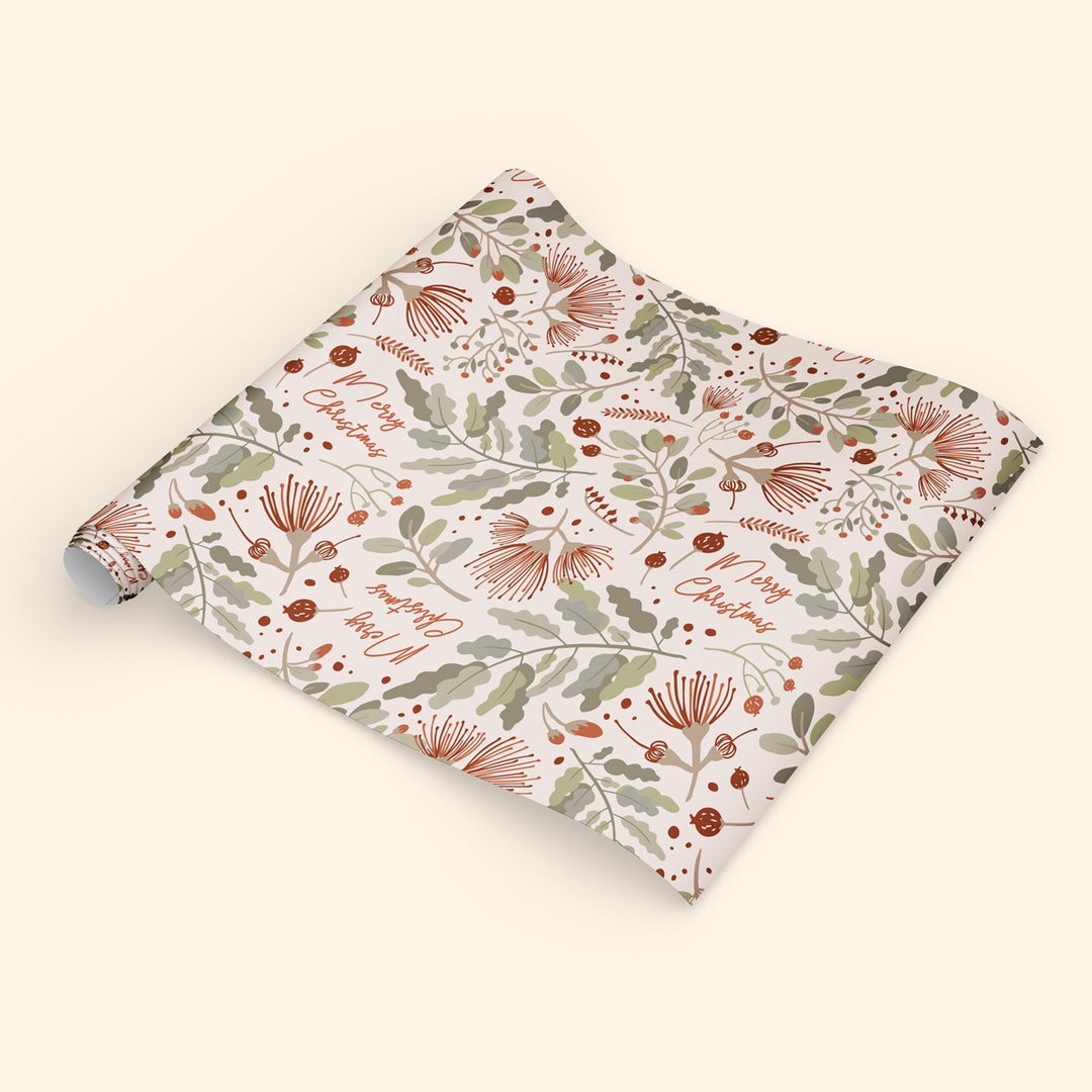 Pōhutukawa Gift Wrap and Greeting Cards - John Sands