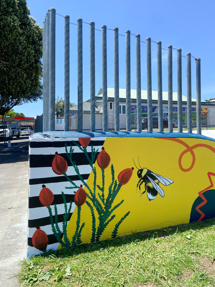 Waitaha Reserve Mural Collab – Bay of Plenty