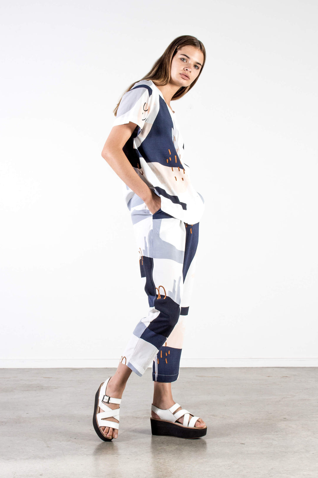Nyne - Abstract Apparel Print